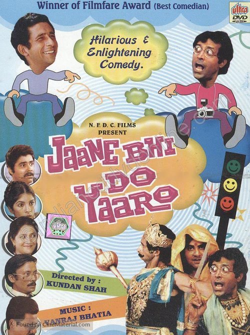  Jaane Bhi Do Yaaro (1983)Kundan Shah's satirical comedy follows two photographers who stumble upon corruption while trying to make an honest living. Though it struggled commercially upon release, its sharp take on politics, media and society earned it lasting appreciation. The film's famous Mahabharata sequence remains particularly memorable. 